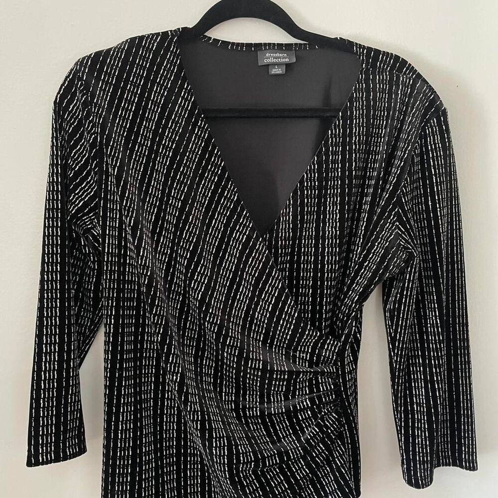 Dressbarn Women's multi Blouse